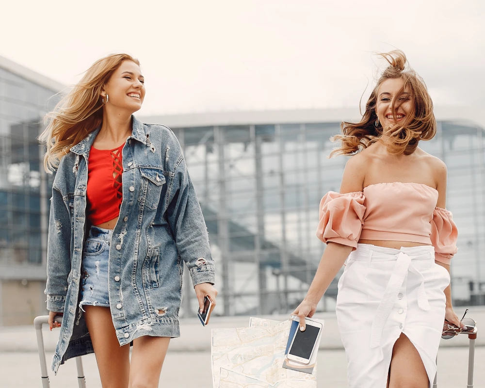 colorful carry on luggage